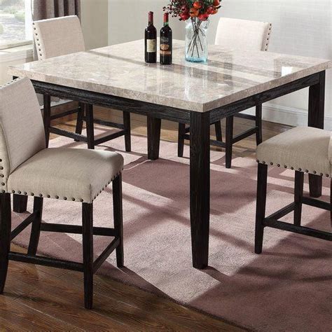 wayfair marble metal kitchen table